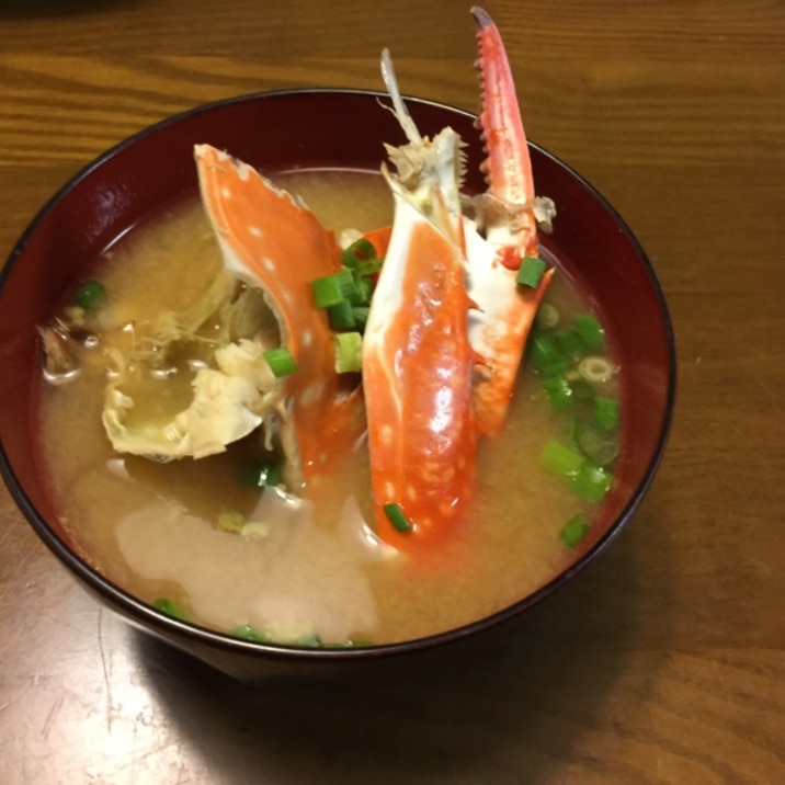 渡り蟹の味噌汁 レシピ 作り方 By Sin1325 楽天レシピ